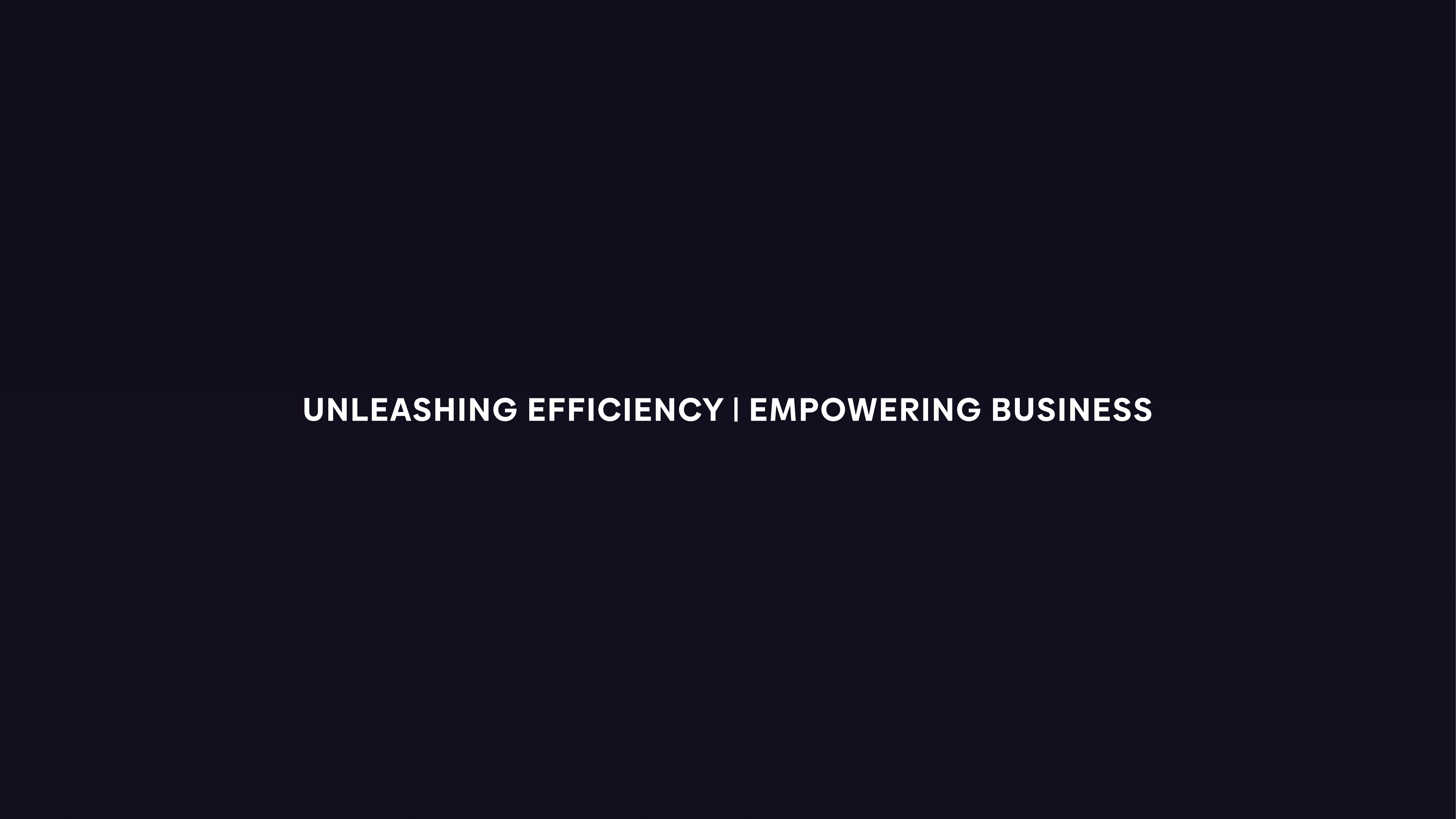 Unleashing Efficiency, Empowering Business tagline for North TIme & Data in NOrthern Ireland by Rapid agency
